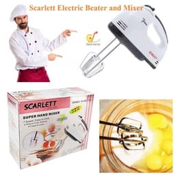 Scarlett - Electric Egg Beater and Mixer for Cake Cream - White 2