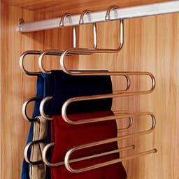 5 layers S Shape MultiFunctional Clothes Hangers 4