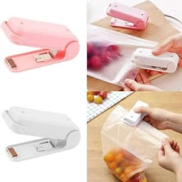 Mini Sealing Machine Food Snack Clip Heat Sealer Dounp 2
