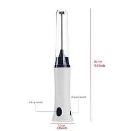 Handheld Electric Coffee Mixer Automatic Milk Foamer Egg Beater With Cover-KD101 4