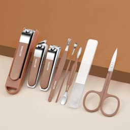 7 pcs Manicure Pedicure Nail Cutter Box Set Stainless Steel 3