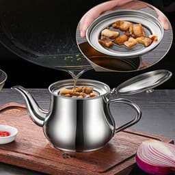 Oil Kettle Oil Pot Stainless Steel 410 Ml 1