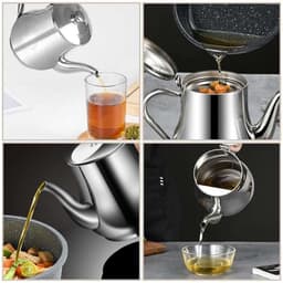 Oil Kettle Oil Pot Stainless Steel 410 Ml 2