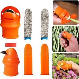 Silicone Finger Protector for vegetables cutting (6 Pieces) 1 Set 2